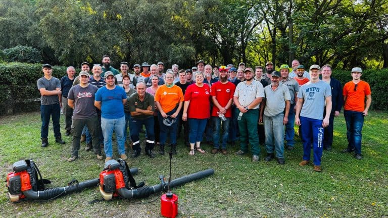 AfriForum lei vrywillige brandbestryders in Pretoria op