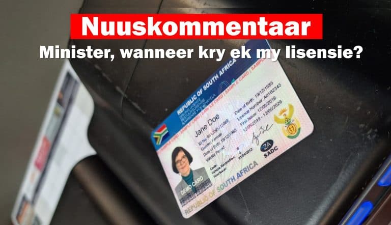 Tannie Barbara, wanneer kry ek my lisensie?