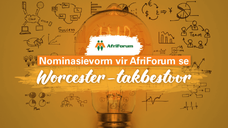 Nominasievorm vir AfriForum se Worcester-takbestuur