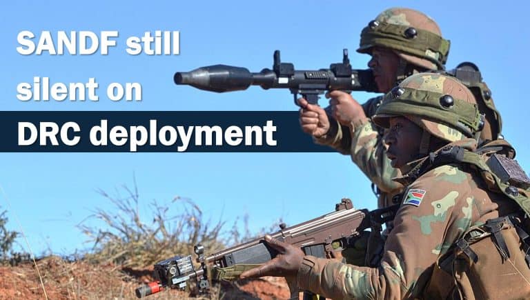AfriForum questions SANDF’s silence on DRC deployment