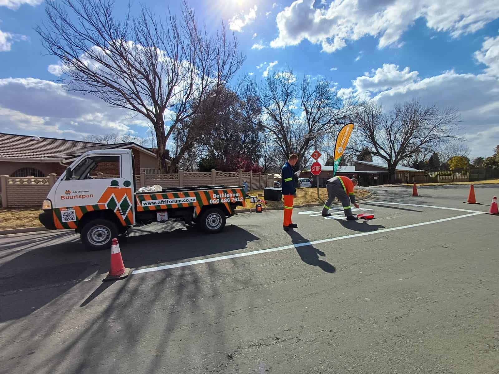 Bethlehem, padmerke geverf
