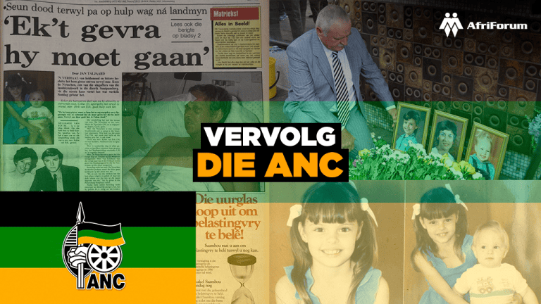 Jy kan eis dat die ANC vervolg word!